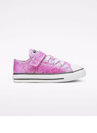 Coated Glitter Hook And Loop Chuck Taylor All Star