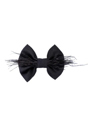 Premium Silk Bow In Black For Boys